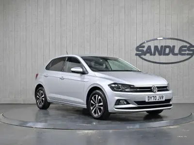 Used VW Polo United 95 HP (69 kW) 2020 Silver Hatchback