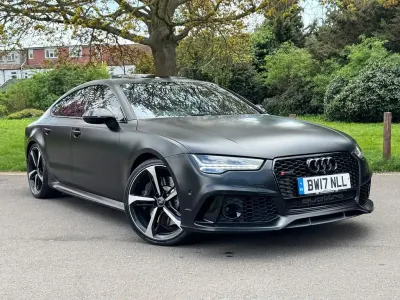 Used Audi RS7 Performance 605 HP (444 kW) 2017 Black Hatchback