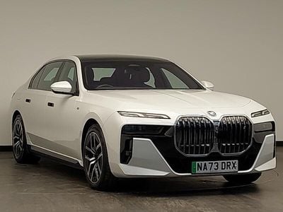 White Used 2023 BMW i7 M Sport Sedan | £66,898 (Fair price)