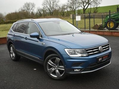 Used VW Tiguan Allspace Match 150 HP (110 kW) 2021 Blue SUV