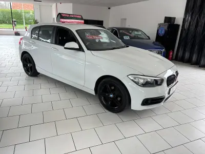 Used BMW 118 Sport Line 150 HP (110 kW) 2019 White Hatchback
