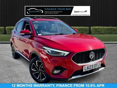 Used MG ZS Exclusive 111 HP (81 kW) 2023 Red SUV