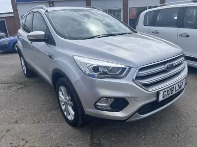 Begagnad Ford Kuga Titanium 120 HK (88 kW) 2018 Silver SUV
