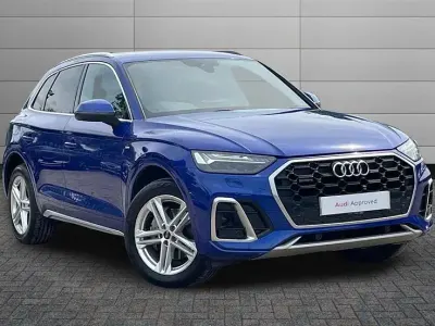 Used Audi Q5 S-Line 204 HP (150 kW) 2024 Ultra blue SUV