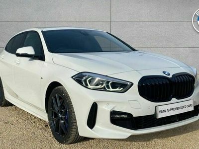 Used BMW 118 M Sport 134 HP (98 kW) 2021 Alpine white Hatchback
