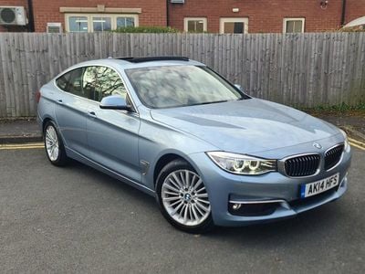 Used BMW 328 Gran Turismo Luxury Line 245 HP (180 kW) 2014 Blue Hatchback