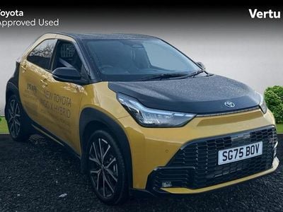 Ny Toyota Aygo X Sport 116 HK (85 kW) 2025 Gul SUV