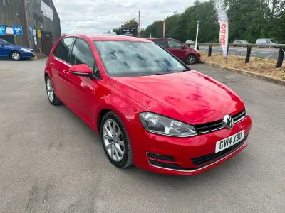 Used VW Golf VII GT 2014 Red Hatchback