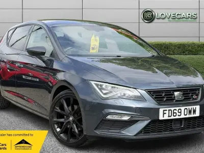 Used Seat Leon Black Edition 130 HP (95 kW) 2020 Grey Hatchback