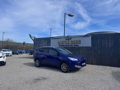 Used Ford Kuga Titanium 140 HP (102 kW) 2014 Blue SUV