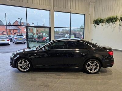 Used Audi A4 S-Line 190 HP (139 kW) 2017 Black Sedan