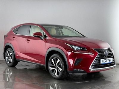Red Used 2021 Lexus NX300h SUV | £27,000 (A bit pricey)
