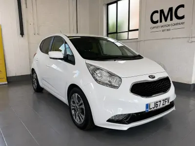 Used Kia Venga 128 HP (94 kW) 2017 White Hatchback
