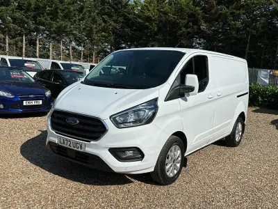 Used Ford Transit Custom Limited 130 HP (95 kW) 2023 White Van