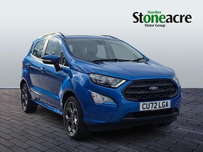 Used Ford Ecosport ST-Line 125 HP (91 kW) 2022 Blue SUV
