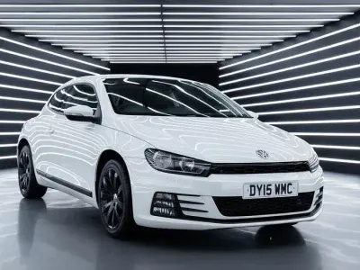 Used VW Scirocco S 150 HP (110 kW) 2015 White Coupe