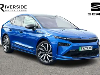 Used Skoda Enyaq iV SportLine 210 kW (286 HP) 2025 Blue SUV