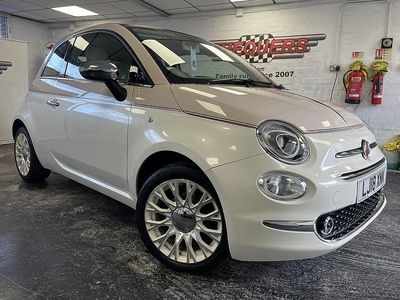 Used Fiat 500C Anniversary 69 HP (50 kW) 2017 White Cabriolet