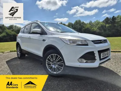 Used Ford Kuga Titanium 163 HP (119 kW) 2014 White SUV