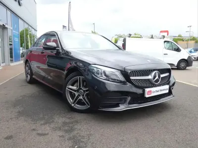 Used Mercedes C200 AMG Line Premium 180 HP (132 kW) 2019 Black Sedan