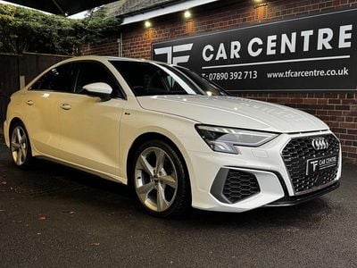 Used Audi A3 S-Line 150 HP (110 kW) 2020 White Sedan
