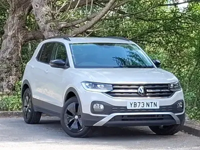 Used VW T-Cross Black Edition 110 HP (80 kW) 2024 Grey SUV