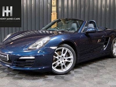 used Porsche Boxster 2.7 24V 2d 265 BHP DARK BLUE WITH YACHT BLUE,