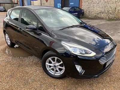 Used Ford Fiesta Zetec 100 HP (73 kW) 2019 Black Hatchback