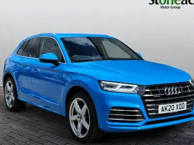 Used Audi Q5 Competition 367 HP (269 kW) 2020 Blue SUV