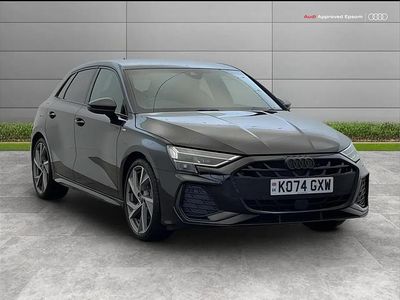 Used Audi A3 Black Edition 150 HP (110 kW) 2025 Black Hatchback