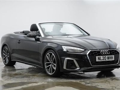 used Audi A5 Cabriolet (2020/20)S Line 40 TFSI 190PS S Tronic auto 2d