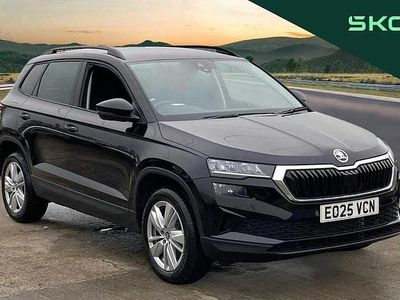 Black Used 2025 Skoda Karoq SE SUV | £23,520 (Fair price)