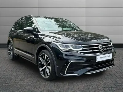 Used VW Tiguan R-line 150 HP (110 kW) 2023 Black SUV