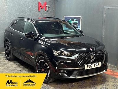 Used DS Automobiles DS7 Crossback Performance Line Plus 130 HP (95 kW) 2022 Black SUV