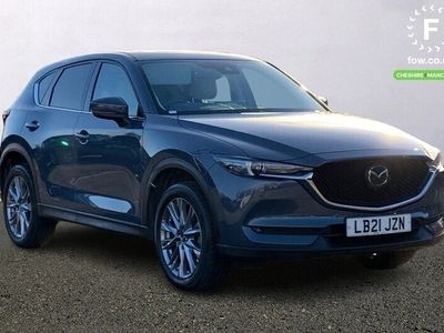 used Mazda CX-5 ESTATE 2.0 Sport 5dr Auto [Blind spot monitoring with rear cross traffic alert,Lane departure warning system,Reversing camera,Lane keep assist,Steering wheel mounted audio controls,Bluetooth audio streaming,Coming/leaving home lighting function