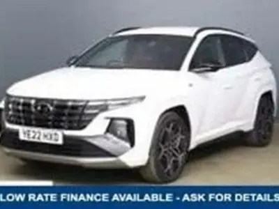 Usado Hyundai Tucson N Line 150 CV (110 kW) 2022 Blanco SUV