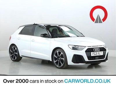 Used Audi A1 Sportback Black Edition 95 HP (69 kW) 2021 White Hatchback