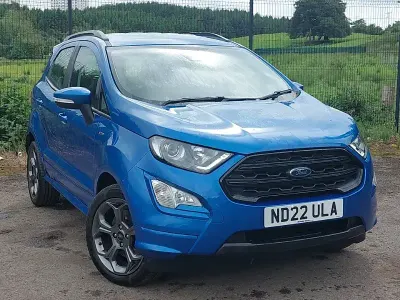 Used Ford Ecosport ST-Line 125 HP (91 kW) 2022 Blue SUV