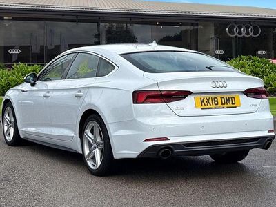 Używany Audi A5 S-Line 190 KM (139 kW) 2018 Biały Coupe