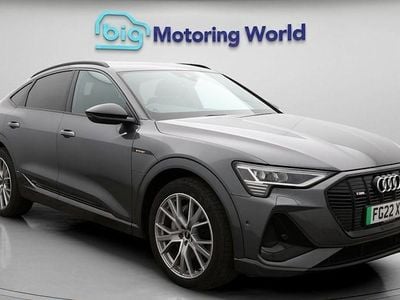 Used Audi e-tron Sportback Black Edition 300 kW (408 HP) 2022 Grey SUV