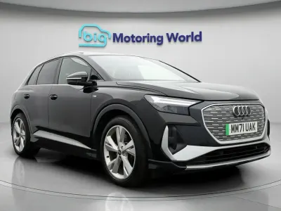 Used Audi Q4 e-tron S-Line 150 kW (204 HP) 2022 Black SUV