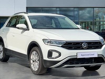 White New 2025 VW T-Roc Life SUV | £25,690 (Expensive)