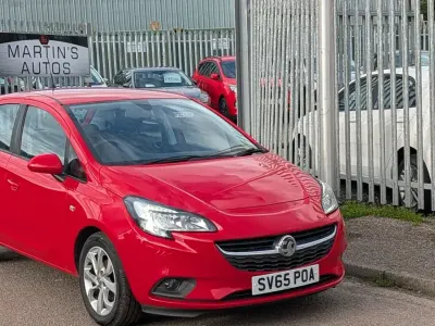 Used Vauxhall Corsa Excite 88 HP (64 kW) 2015 Red Hatchback