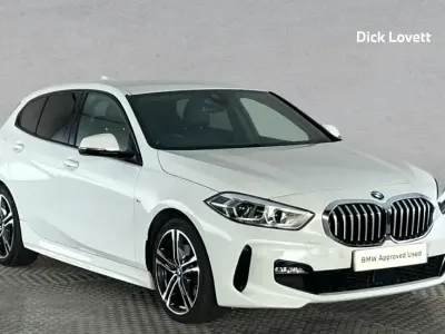 Used BMW 118 M Sport 134 HP (98 kW) 2022 White Hatchback