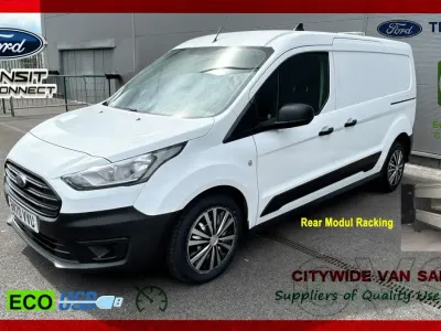 Used Ford Transit 100 HP (73 kW) 2021 White Van