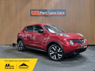 Used Nissan Juke N-TEC 115 HP (84 kW) 2014 Red SUV