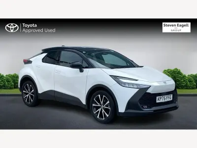 Used Toyota C-HR Design 140 HP (102 kW) 2025 White/black SUV