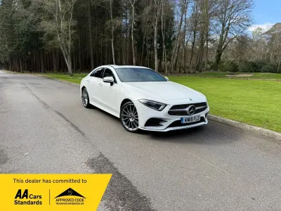Used Mercedes CLS350 AMG Line Premium Plus 286 HP (210 kW) 2019 White Coupe