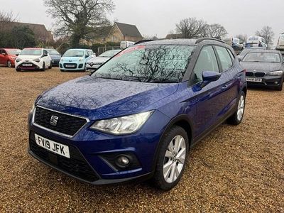 Used Seat Arona SE Technology 95 HP (69 kW) 2019 Blue SUV