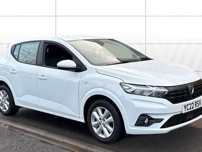White Used 2022 Dacia Sandero Comfort Hatchback | £10,486 (Good price)